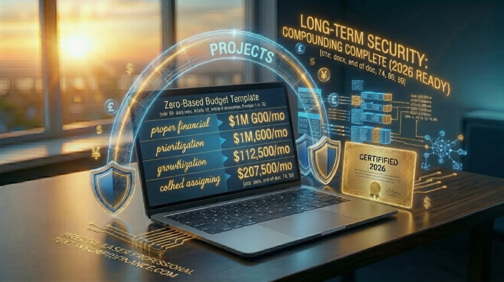 American using YNAB zero-based budgeting app on smartphone showing zero dollar balance